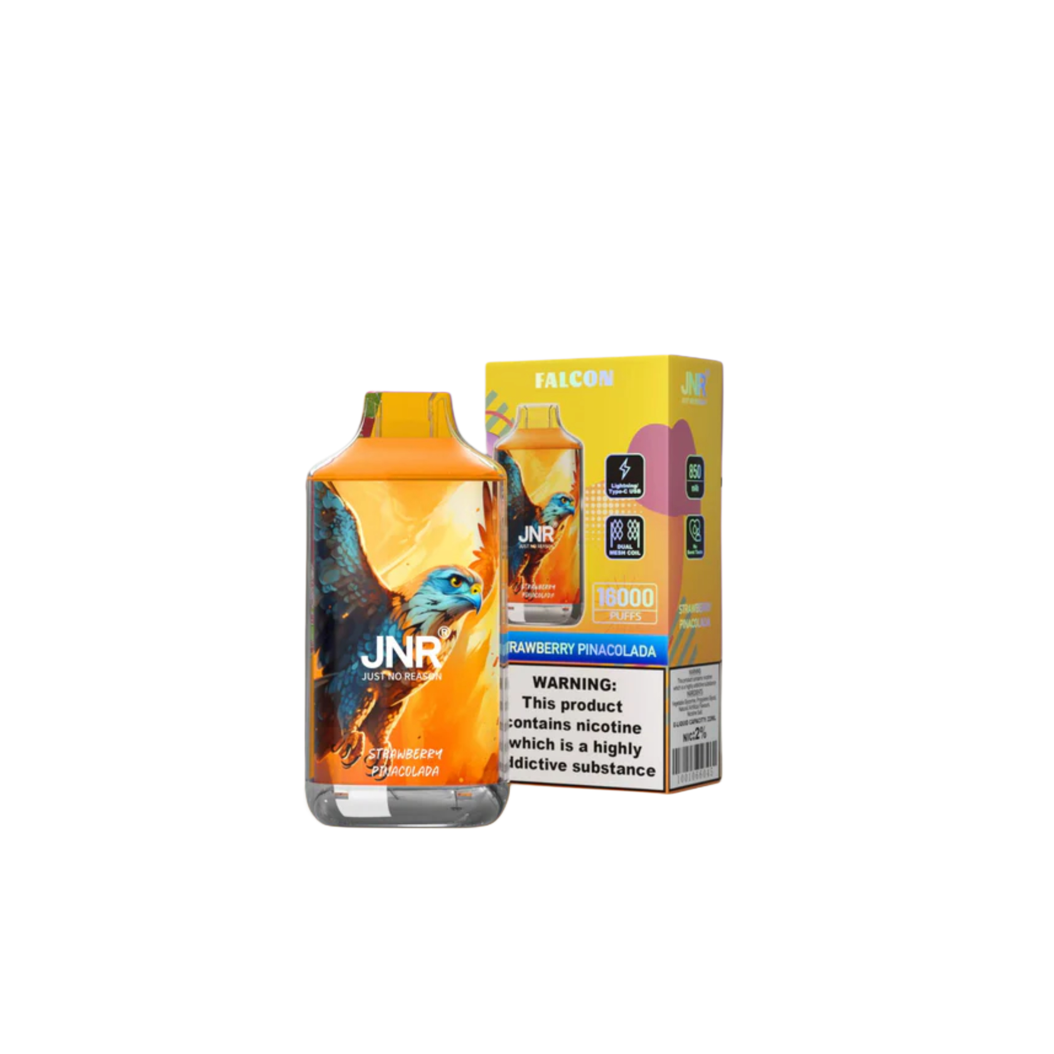 JNR Falcon 16K - Najlepsze e papierosy jednorazowe popularne modele