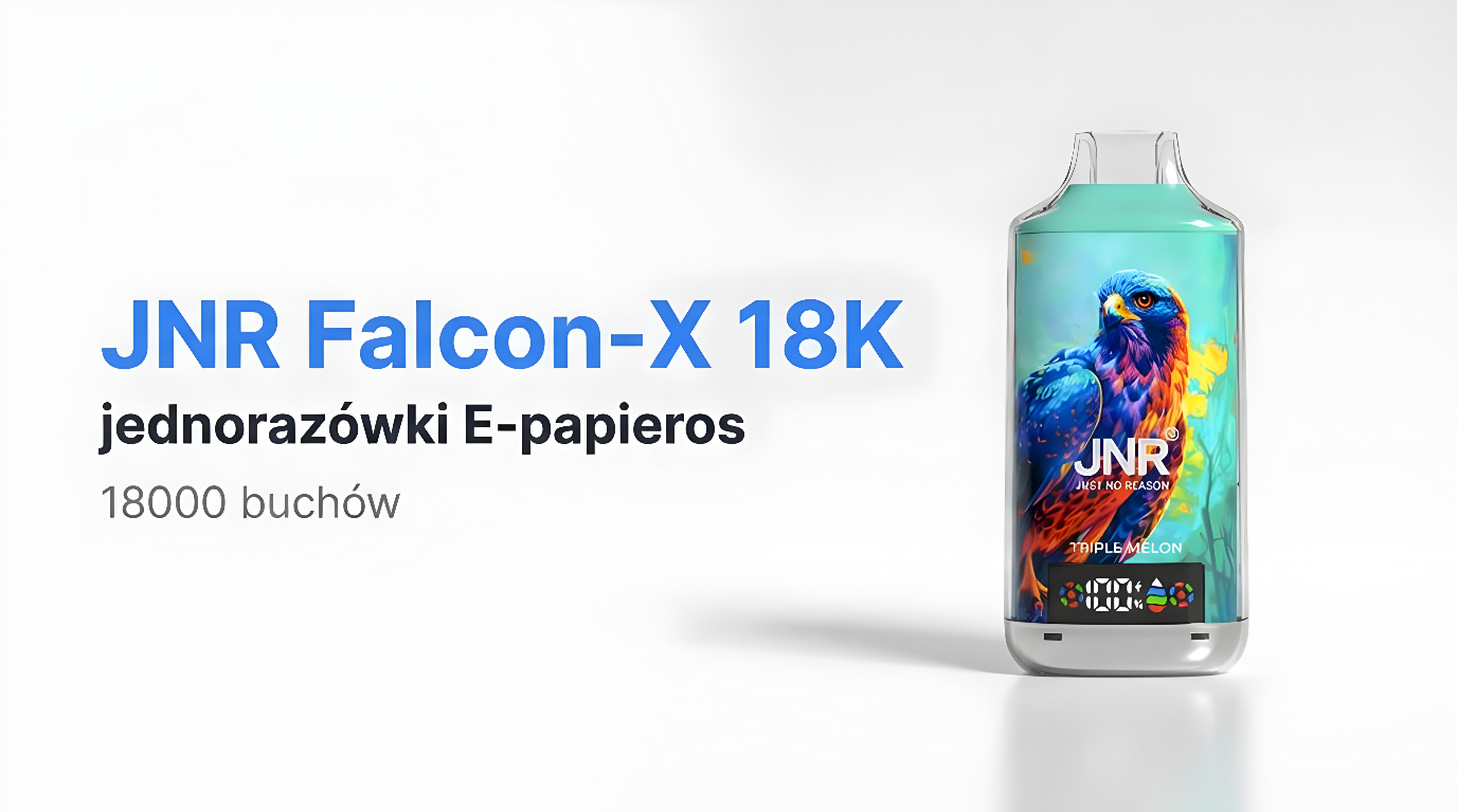 JNR Falcon X 18K - E papierosy sklep wyprzedaż nowości